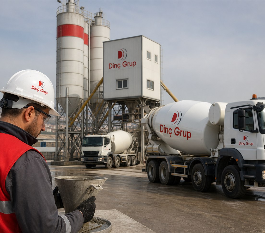 Hazır beton üretimi